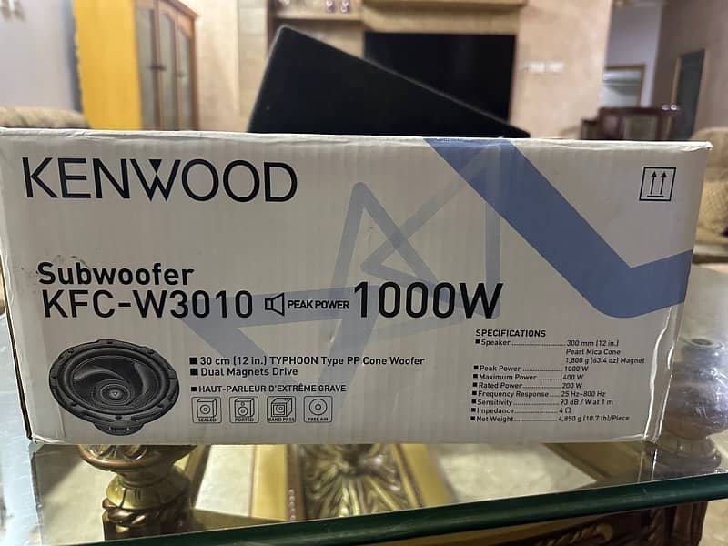 Kenwood KFC-W3010 1000w Original Woofer 1