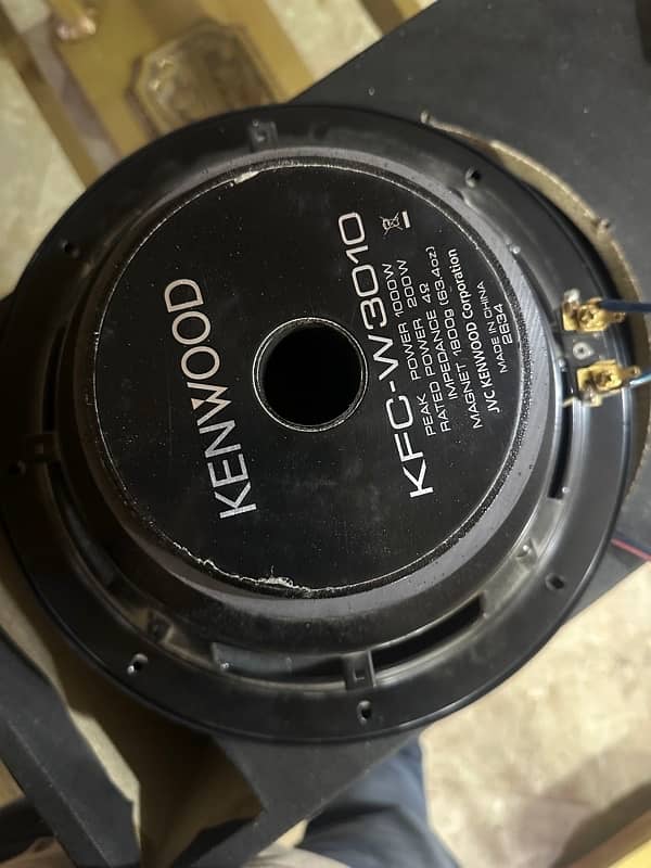 Kenwood KFC-W3010 1000w Original Woofer 4