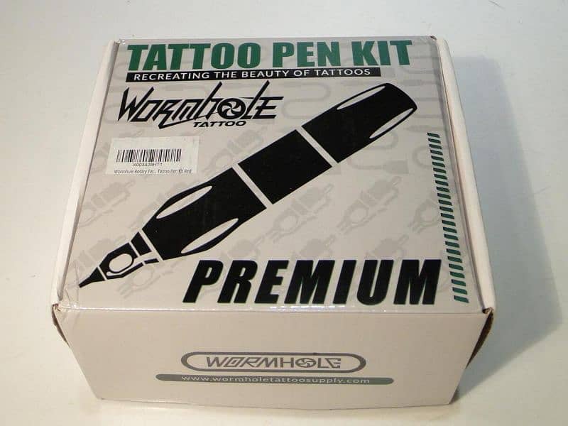 Wormhole Tattoo Pen Kit Tattoo Machine Kit for Beginners New in Box 0