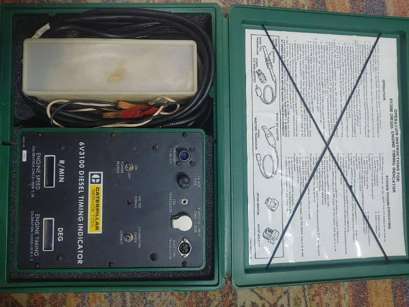 Caterpillar diesel engine timing indicator 4