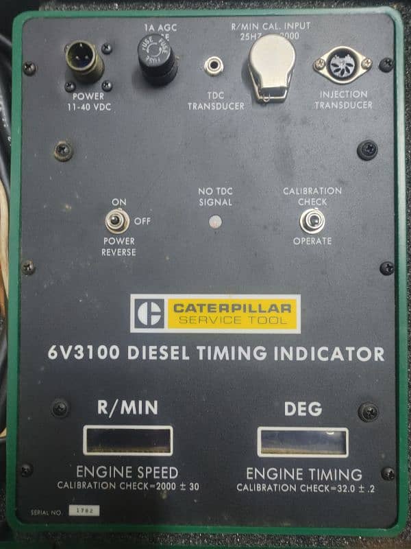 Caterpillar diesel engine timing indicator 7