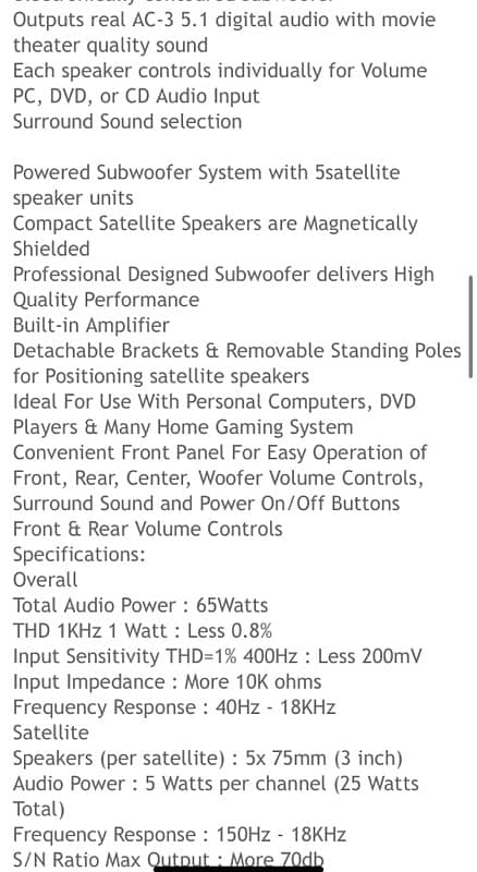 ZoltriXound Hurricane 5.1 Surround Sound System 3