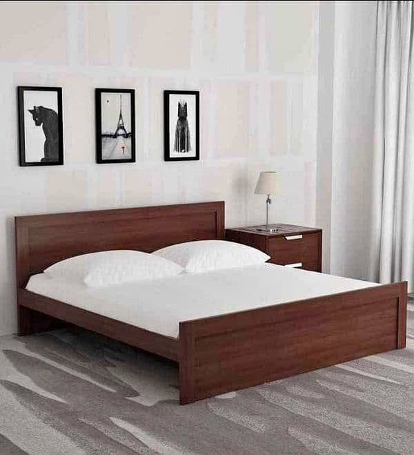 Bed set / King Size bed / Double Bed / Wooden bed 18