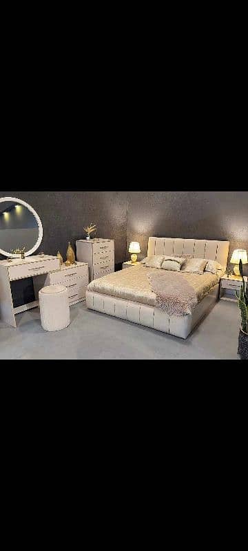 Bed set / King Size bed / Double Bed / Wooden bed 1