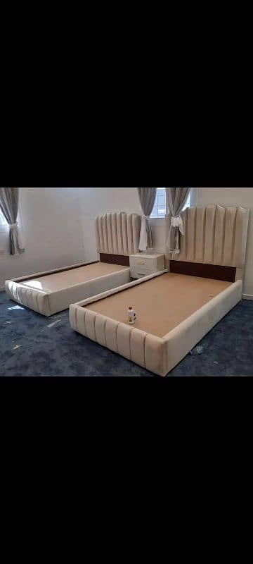 Bed set / King Size bed / Double Bed / Wooden bed 2