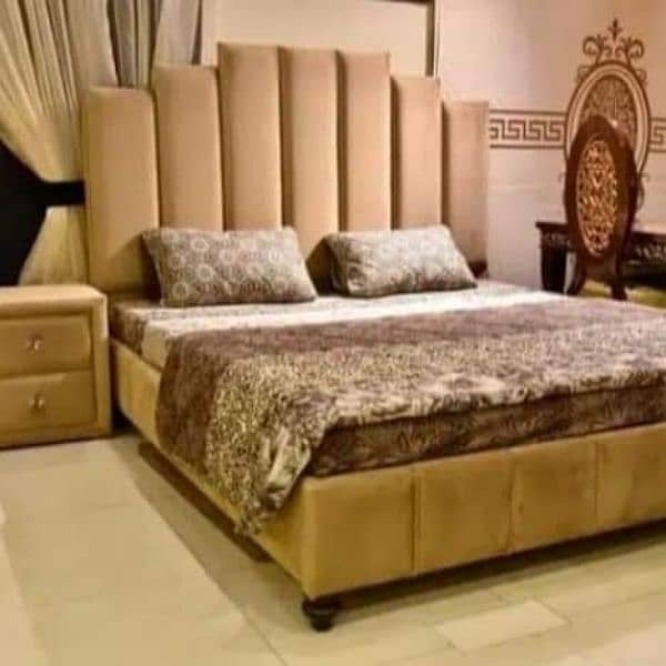 Bed set / King Size bed / Double Bed / Wooden bed 13