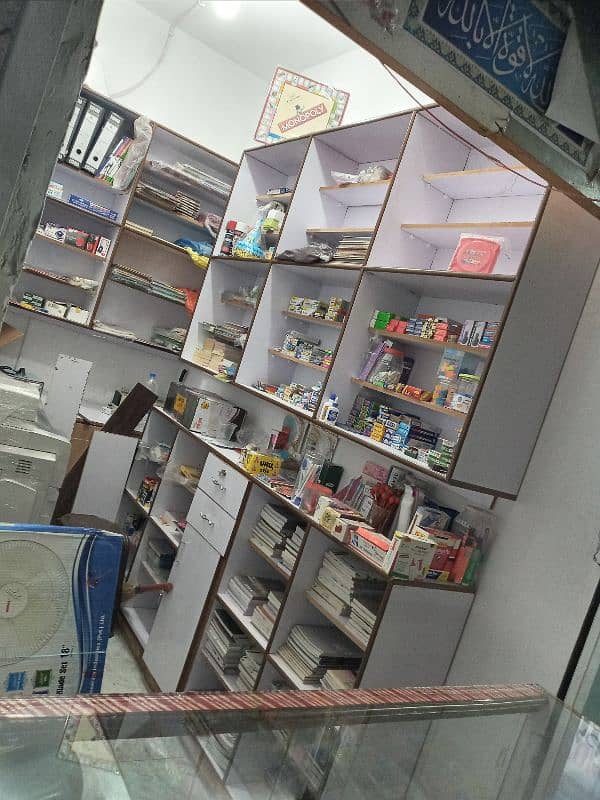 Stationery Shop 2 Shelves For Sale 5