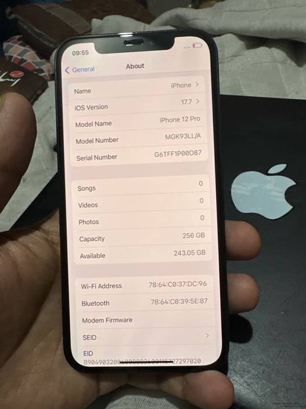 iphone 12 pro condition 10/10 battery health 92% 4