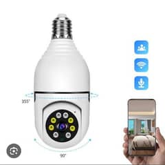 bulb  in door wifi camera 2 mp whatsapp no 03193182731