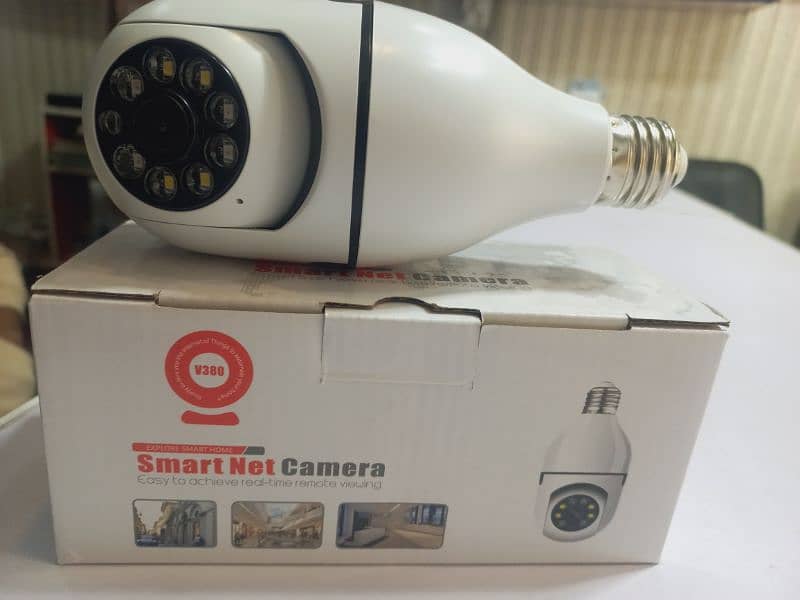 bulb  in door wifi camera 2 mp contact no 03193182731 ordered now 1