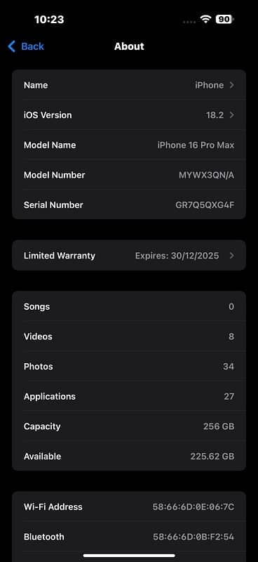 IPhone 16 Pro Max NON PTA NON ACTIVE Factory unlock 1