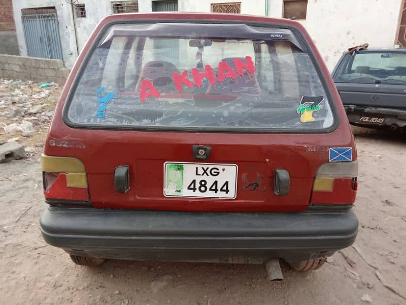 Suzuki Mehran VX 1998 4