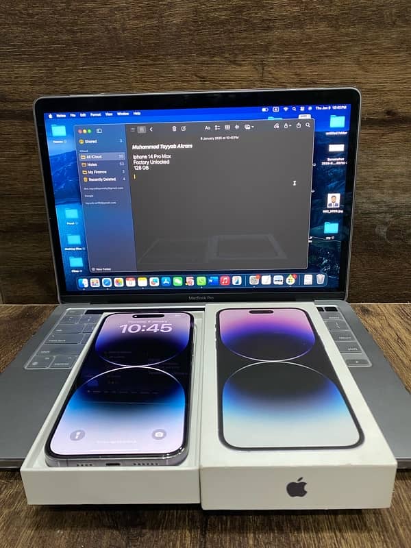 Iphone 14 Pro Max | Factory Unlocked | 128 GB | Waterpacked Guranteed 1