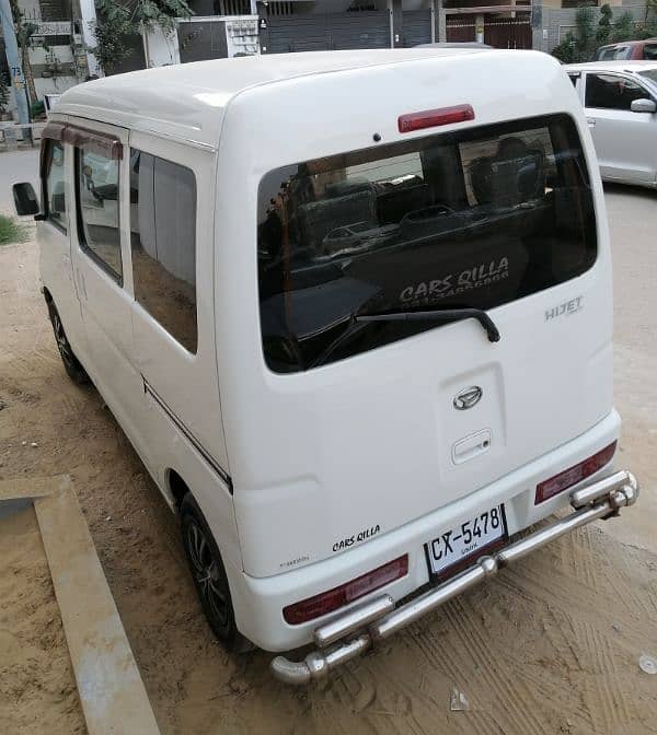 Daihatsu Hijet 2012 model 2018 registered white own engine 9