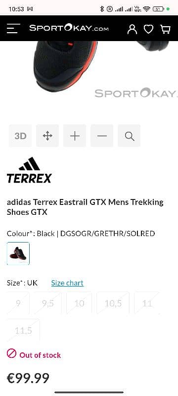 Adidas Terrex Sports Shoes 1