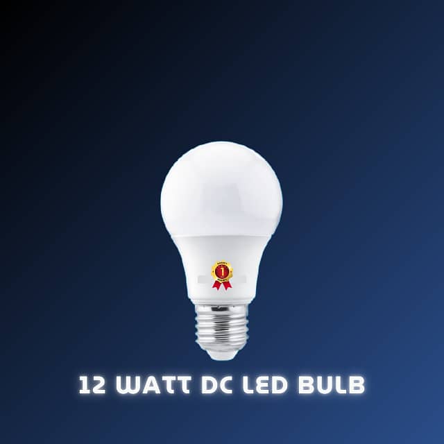 12-WATT DC SOALR LED BULBS | Wholesale Price 0