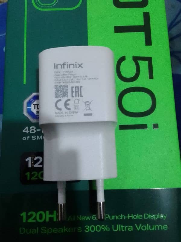 Infinix hot 50i 6+6. . 128 10