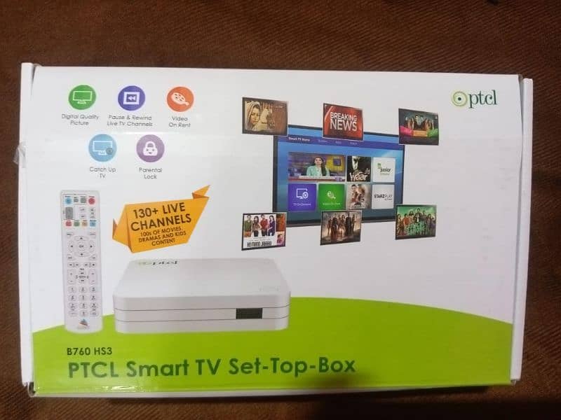 PTCL Smart TV Set-Top- Box 0