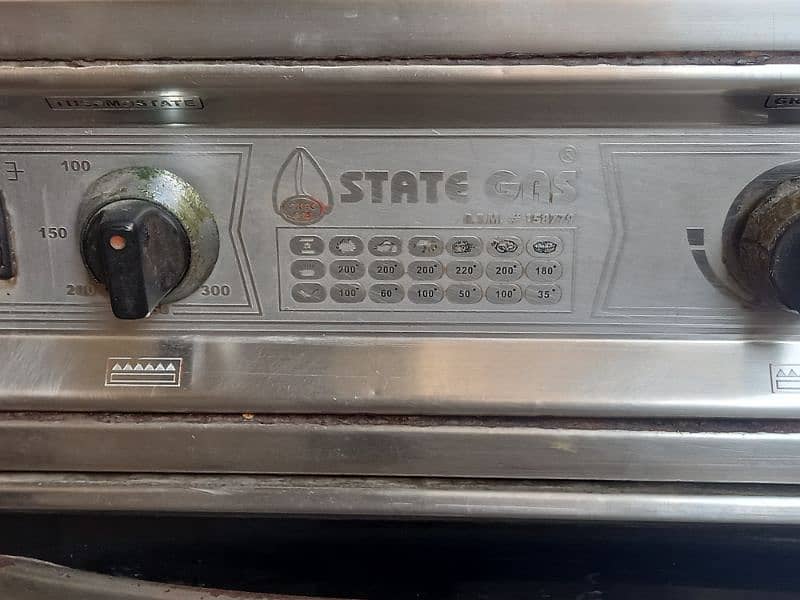 Cooking Range " State Gas " good condition 7