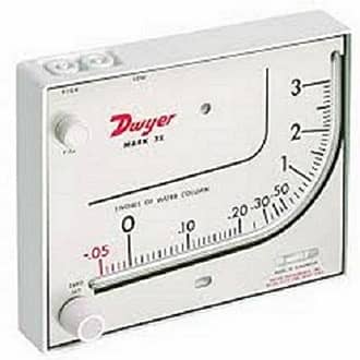 DWYER MARK II Series Low Pressure Manometer 0