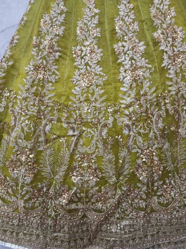 Lehnga for mehndi functions 1