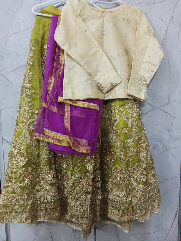 Lehnga for mehndi functions 2