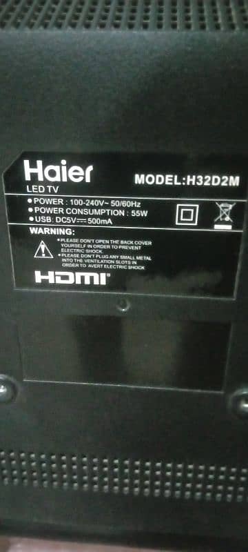 Haier led Tv 2