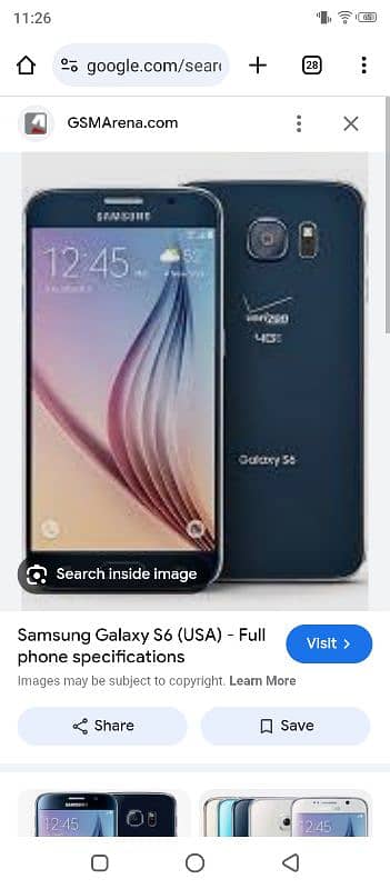 samsung galaxy s6 0