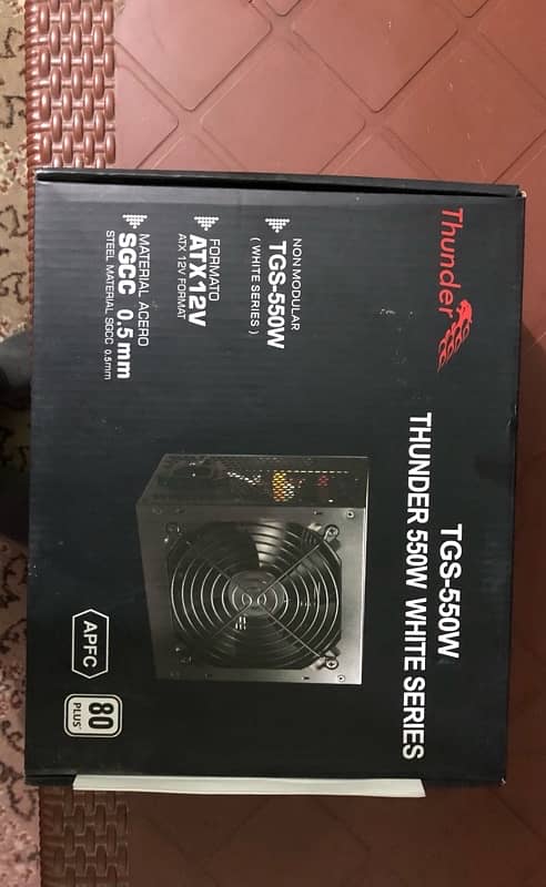 THUNDER 550 Watt Power Supply for sale 0