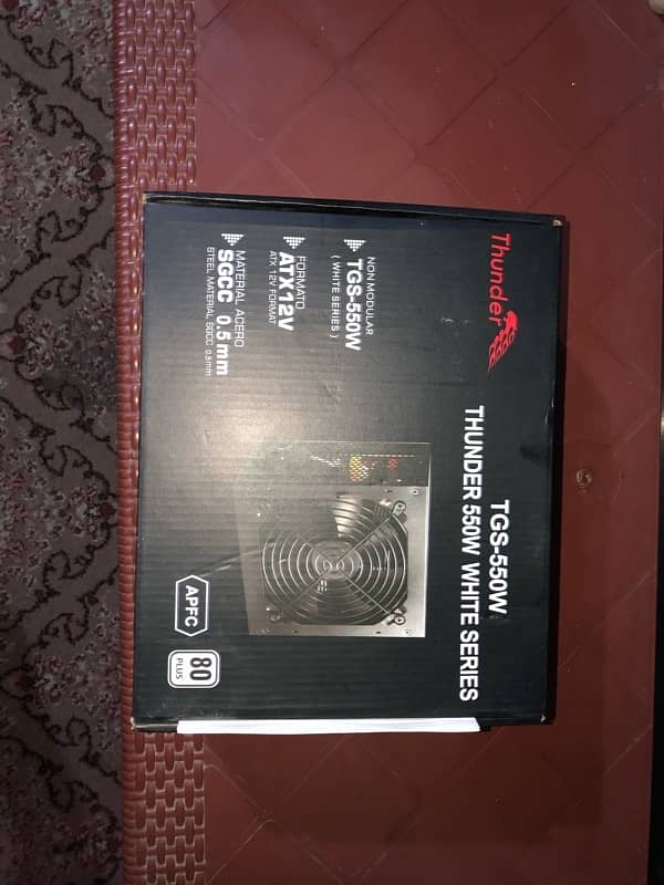 THUNDER 550 Watt Power Supply for sale 2