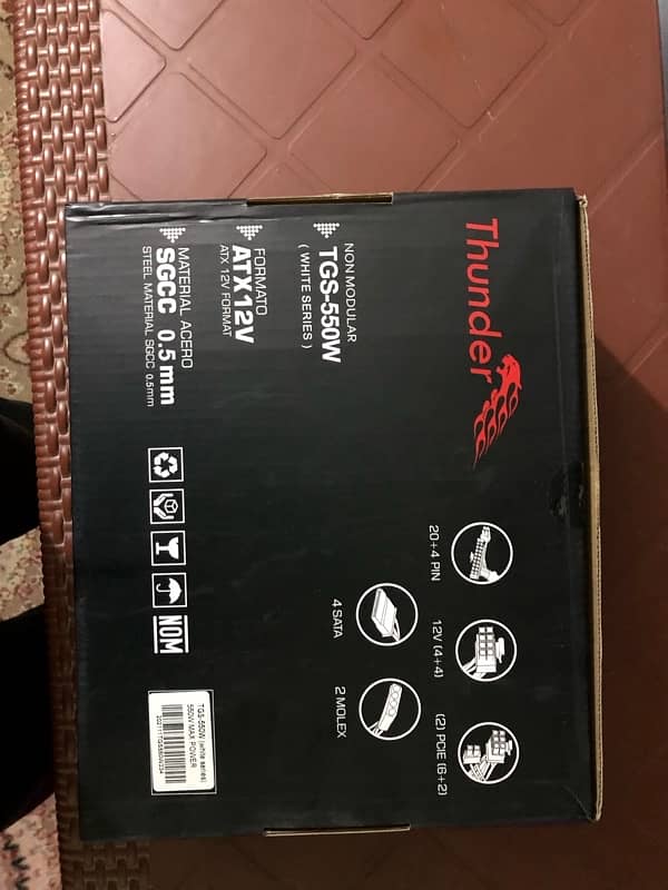 THUNDER 550 Watt Power Supply for sale 3