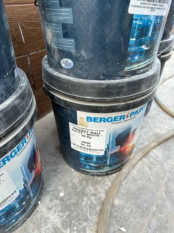 berger Wall Putty and Wather Sheet Available 4