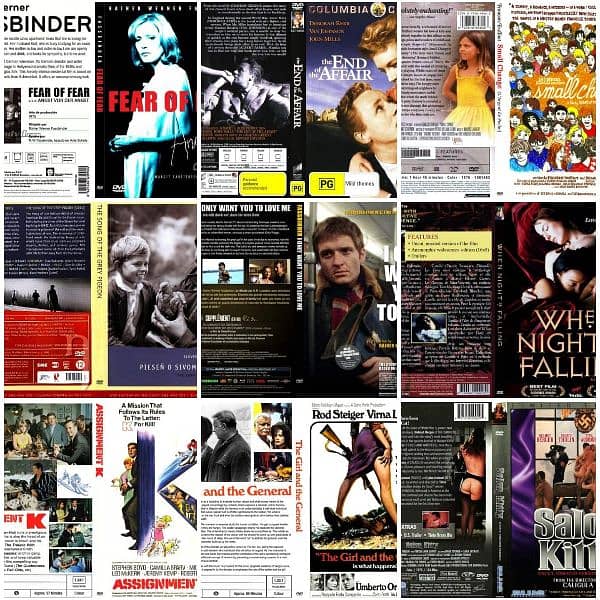 From 1940 to 1980 englishMovies are available in bulk quantity 7