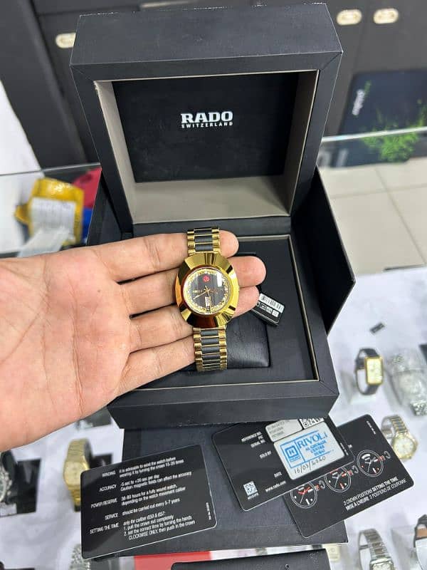 rado DIASTAR gents watch original SWISS MADE FOR sale 2