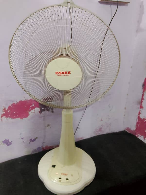 chargeable Osaka fan with 9/10 condition 0