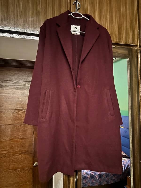 Long Coat Size Small 1