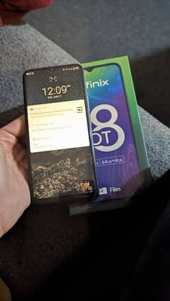 infinix hot 8 4/64 official dual sim Pta approved