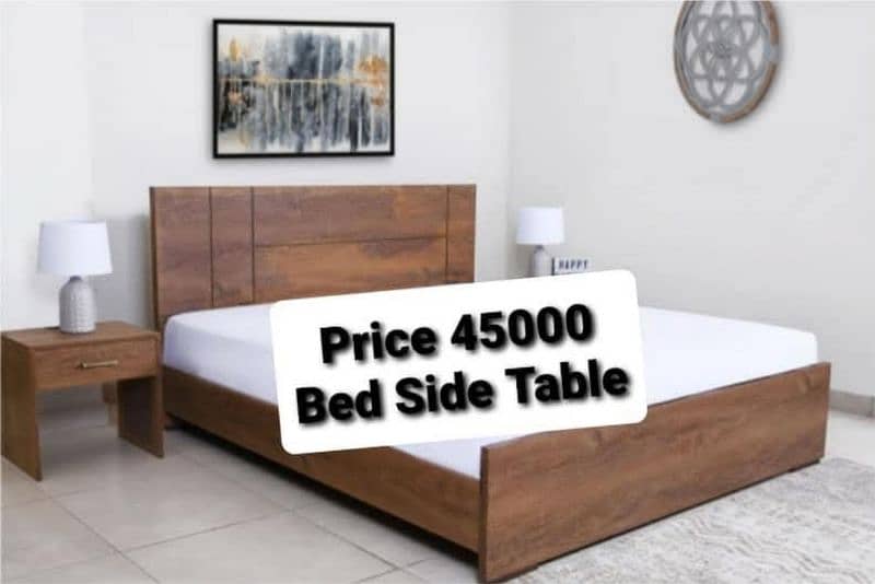 Bed set / King Size bed / Double Bed / Wooden bed 2