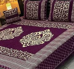 4 Pcs velvet Bedsheet