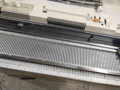 silver knitting machine