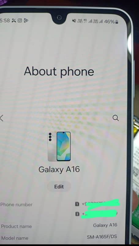 samsung A16 8/256 for Sale urjent 3