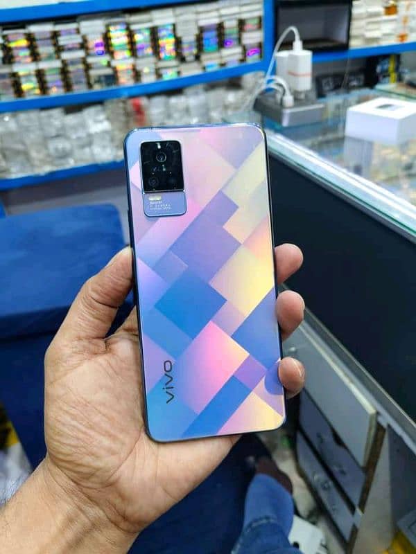 Vivo v21e 8Gb Ram 128Gb Full Box 03240947644 Contact number 1