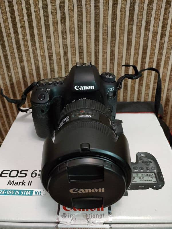 Canon 6d Mark ii and Canon EF 24-105mm f/4, IS ii USM Lens. 0