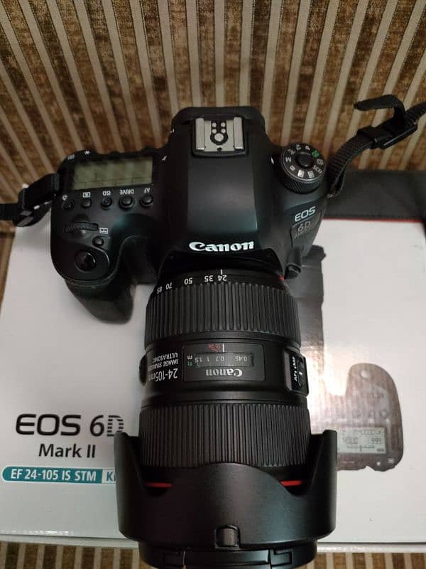 Canon 6d Mark ii and Canon EF 24-105mm f/4, IS ii USM Lens. 1