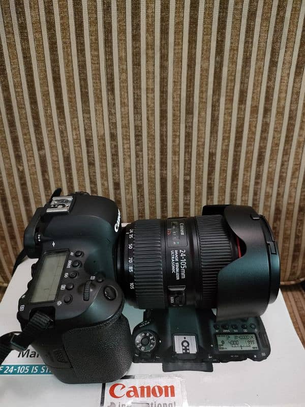 Canon 6d Mark ii and Canon EF 24-105mm f/4, IS ii USM Lens. 4