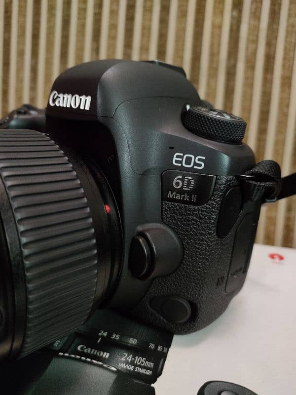 Canon 6d Mark ii and Canon EF 24-105mm f/4, IS ii USM Lens. 6