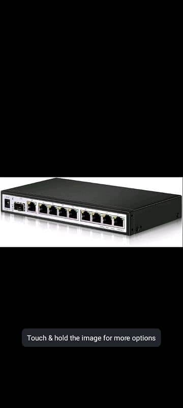 CCTV IP Camera using 8 * 10/100M PoE ports network switches +2* 10/100 0