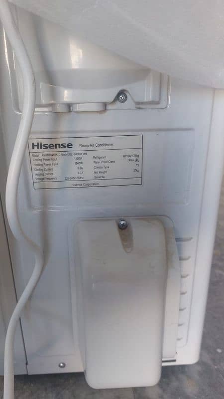 hisense1.5 ton new 1