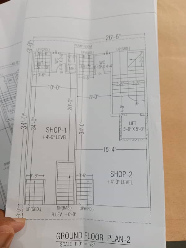 FRESH BOOKING Muslim commercial Two bedroom dd apartment with lift. Street 2 price 175lacks. Payment schedule on booking 20% on digging 10% remaining 12 equal instalment. 1