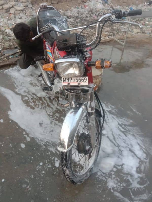 Honda CD 70 original  condition 2019 model multan num 3